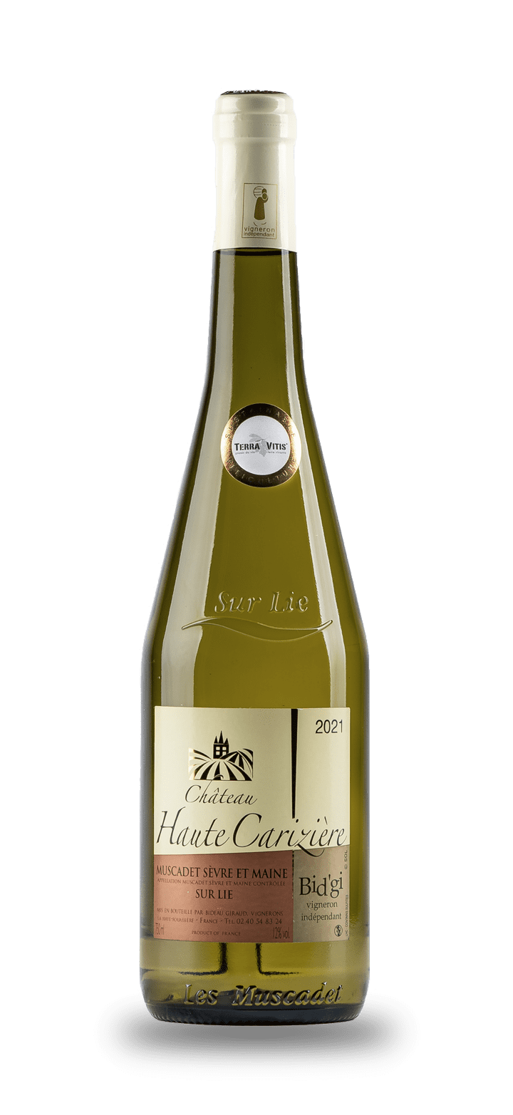 Bouteille de Muscadet Sèvre et Maine Haute du Domaine Bid'gi