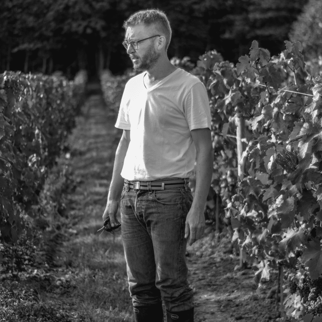 Benoit Gueret, vigneron au Domaine de Tartifume à Couture