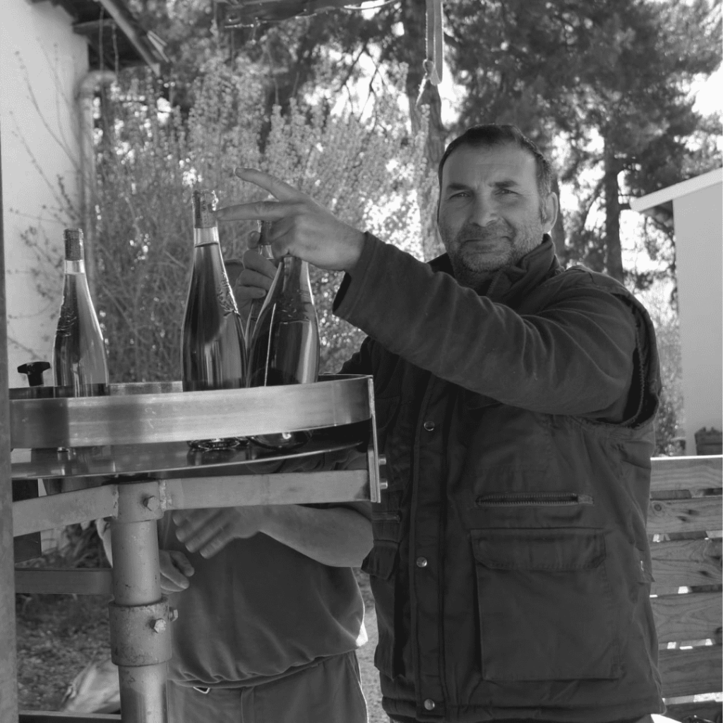 Goeffroy Besnard, vigneron à Martigné Briand au Domaine du Puy Davyeau