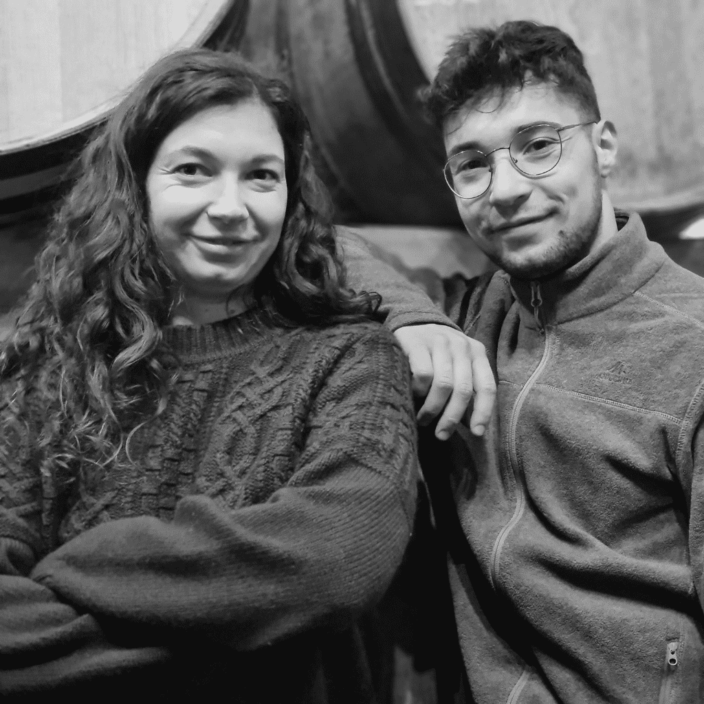 Sarah et Charly Bideau, vignerons dans le Muscadet à la Haie Fouassière